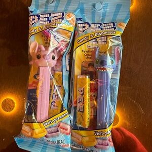 PEZ Candy Dispenser Set - Pink and Blue